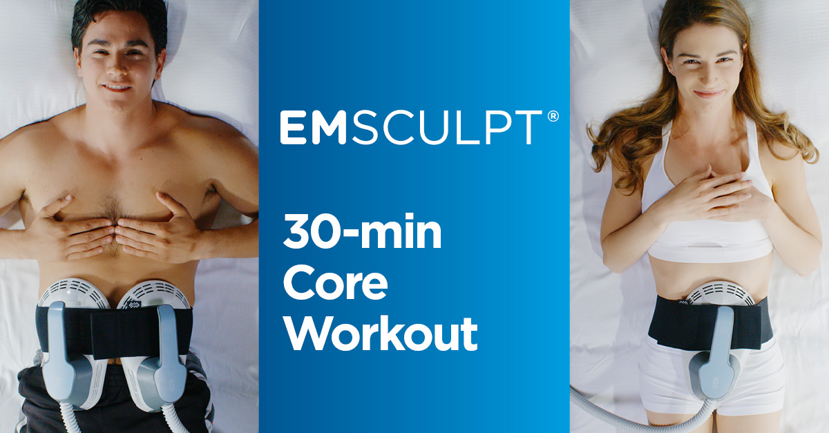 EMSculpt 30-min core workout